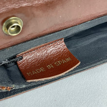Load image into Gallery viewer, Vintage Spanish Leather Bag in Rich Chestnut Brown Shade