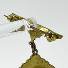 Load image into Gallery viewer, Original 1930's 1940's Initial Brooch with the Letter E