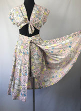 Load image into Gallery viewer, 1940s Three Piece Playsuit - Shorts Top & Skirt Set - B32 33