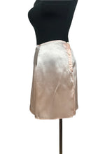 Load image into Gallery viewer, 1940's Pale Pink Satin French Knickers with Button Fastening - Waist 28 29