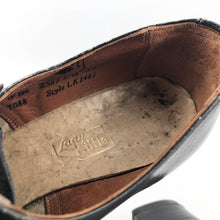 Load image into Gallery viewer, CC41 1940s Black Leather Walking Shoes - UK 3.5