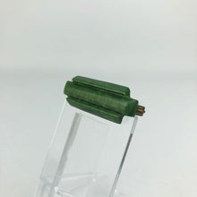 Load image into Gallery viewer, Original 1940s Green Early Plastic Bar Brooch