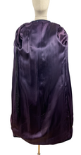 Load image into Gallery viewer, Original 1930s Navy Wool Coat with Beautiful Deco Buttons - Bust 34 36