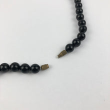 Load image into Gallery viewer, Vintage Early Plastic Black and White Necklace