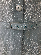 Load image into Gallery viewer, 1940s Volup Linda Leigh Sage Green and White Crepe Dress Suit - B42