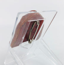 Load image into Gallery viewer, 1940s Carved Basset Hound Dog Brooch - Signed