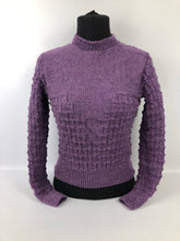 Load image into Gallery viewer, Reproduction 1930s Long Sleeved Jumper - B34 36 38