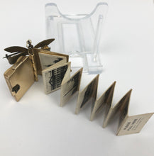 Load image into Gallery viewer, Vintage 1950s London Souvenir Mini Postcard Brooch with a Bow