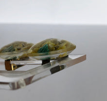 Load image into Gallery viewer, Yellow Lucite Brooch and Earring Set