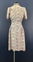 Load image into Gallery viewer, Exceptionally Beautiful 1930s Floral Dress - Bust 34 35 36