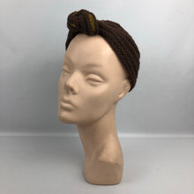 Load image into Gallery viewer, Reproduction 1940s Jumper and Matching Turban Set - B38 40 42