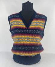 Load image into Gallery viewer, REPRODUCTION 1940s Fair Isle Slipover - Bust 36 37 38