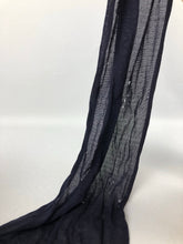 Load image into Gallery viewer, 1940s Midnight Blue American Made Felt Hat with Jersey Scarf