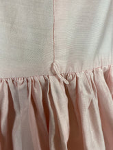 Load image into Gallery viewer, 1950s Pastel Pink Cotton Dress with Lace Trimmings by Teena Paige - Bust 35 36 *