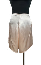 Load image into Gallery viewer, 1940's Pale Pink Satin French Knickers with Button Fastening - Waist 28 29