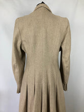 Load image into Gallery viewer, Original 1940s Double Breasted Fit and Flair Princess Coat - Bust 36 38