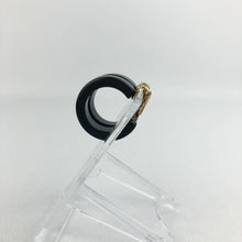 Load image into Gallery viewer, Vintage Dark Green Bakelite Clip On Hoop Earrrings