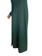 Load image into Gallery viewer, Exceptionally Beautiful Original 1930’s Ivy Green Textured Wool Coat with Genuine Fox Fur Collar - Bust 36 38