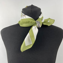 Load image into Gallery viewer, Vintage 1950's or 1960's Paris Tourist Scarf with The Eiffel Tower, Notre-Dame and More - Great Neckerchief