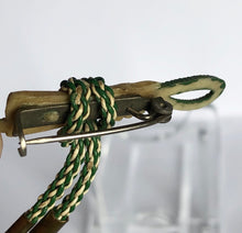 Load image into Gallery viewer, Vintage 1930s or 1940s Green Boots and Riding Crop Brooch