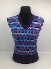 Load image into Gallery viewer, Reproduction 1940s Striped Pullover - B34 36