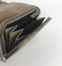 Load image into Gallery viewer, 1930s 1940s Brown Reptile Skin Bag with Matching Coin Purse