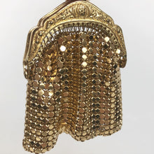 Load image into Gallery viewer, 1940s 1950s Gold Mesh Bag with Matching Coin Purse