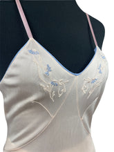Load image into Gallery viewer, Original 1940's CC41 Embroidered Celanese Matching Set with French Knickers and Slip - Bust 34