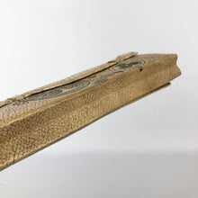 Load image into Gallery viewer, 1930s 1940s Leather Tourist Clutch Bag with Matching Coin Purse