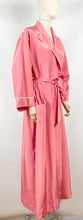 Load image into Gallery viewer, Original 1940s 1950s Pretty Pink and White Voluptuous Peggy Page Dressing Gown - Fabulous Robe - Bust 44 46