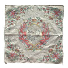Load image into Gallery viewer, Original 1930's King George VI's Souvenir Hankie in Soft Cotton with Elizabeth and Flags