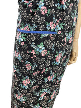 Load image into Gallery viewer, Original 1940's Volup Floral Cotton Apron - Would Make A Great Summer Dress - Bust 40 42 44