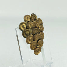 Load image into Gallery viewer, Vintage 1930s 1940s Gold Metal Ammonite Fur Clip