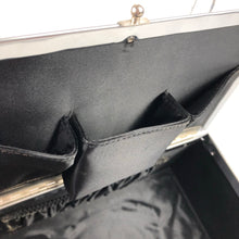 Load image into Gallery viewer, 1950s Woven Metal Box Bag with Clear Lucite Handle