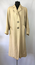 Load image into Gallery viewer, RESERVED FOR SOPHIE DO NOT BUY 1930s Cream Herringbone Coat with Smart Detailing - Bust 38 40 42