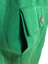 Load image into Gallery viewer, 1940s Kelly Green Wool Overcoat - B44
