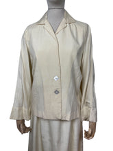 Load image into Gallery viewer, Original 1930's Pure Silk Suit - Smart Piece with Mother Of Pearl Buttons - 36-26-38