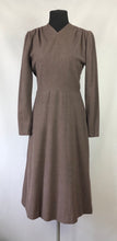 Load image into Gallery viewer, Exceptional 1940s Genuine Fur Trimmed Princess Coat and Dress Set by Reels of Milwaukee - B36