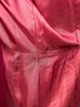 Load image into Gallery viewer, Original 1940s Double Breasted Burgundy Red Belted Coat by Barnett-Hutton - Bust 36 37 38
