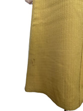 Load image into Gallery viewer, Original 1930's Lightweight Wool Suit in Mustard - Silk Lined - Stunning Buttons - Bust 33 34