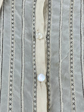 Load image into Gallery viewer, Original 1930s Silk Blouse with Charming Details - Lace Work and Fagoting - AS IS Bust 32 33 34