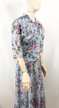 Load image into Gallery viewer, Original 1950s Floral Circle Dress with Matching Jacket - Bust 36 38