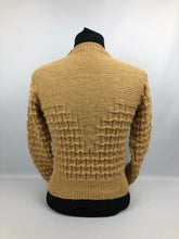 Load image into Gallery viewer, Reproduction 1930s Butterscotch Jumper - B35 38