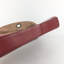 Load image into Gallery viewer, 1950s Cherry Red Hand Bag with Gold Coloured Clasp by Eros