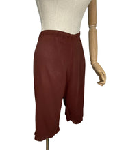 Load image into Gallery viewer, Original 1920's 1930's Crepe Underwear Matching Set with Knickers and Slip - Bust 34