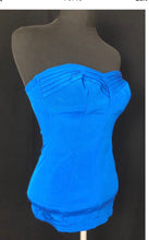 Load image into Gallery viewer, 1950s Vibrant Blue St Michael Swimsuit - B34