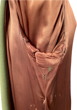 Load image into Gallery viewer, Original 1940's Volup American Made Green Lightweight Wool Crepe Coat - Bust 46 48