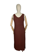 Load image into Gallery viewer, Original 1920's 1930's Crepe Underwear Matching Set with Knickers and Slip - Bust 34