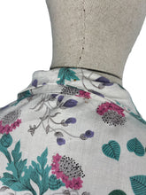 Load image into Gallery viewer, Original 1940's or 1950's Volup St Michael CC41 Cotton Floral Frock - Bust 42 44 *