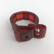 Load image into Gallery viewer, Original 1940s Bakelite Buckle Bracelet